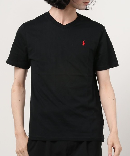POLO RALPH LAUREN（ポロ ラルフ ローレン）の「【POLO RALPH LAUREN/ポロ ラルフローレン】ポニー刺繍 Vネック半袖Tシャツ（ボーイズライン）（Tシャツ/カットソー・メンズ・ホワイト/ブラック/ネイビー/グレー・L/XL）」の11枚目の写真