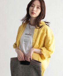 Andemiu | オーバーリネンシャツ951768(シャツ/ブラウス)