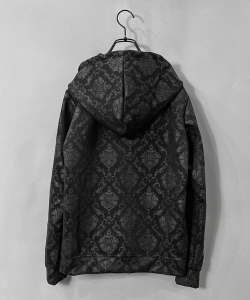 JACKROSE（ジャックローズ）の「JE-ダマスク総柄・セットアップ（セットアップ・メンズ・ブラック/ライトベージュ・M/L）」の11枚目の写真