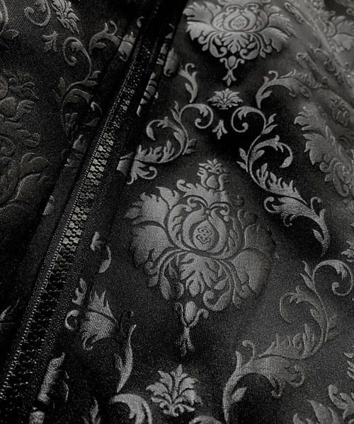 JACKROSE（ジャックローズ）の「JE-ダマスク総柄・セットアップ（セットアップ・メンズ・ブラック/ライトベージュ・M/L）」の9枚目の写真