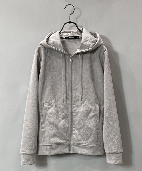 JACKROSE（ジャックローズ）の「JE-ダマスク総柄・セットアップ（セットアップ・メンズ・ブラック/ライトベージュ・M/L）」の3枚目の写真