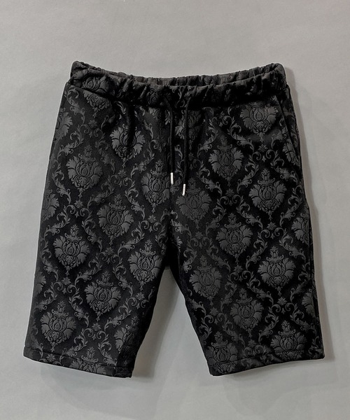 JACKROSE（ジャックローズ）の「JE-ダマスク総柄・セットアップ（セットアップ・メンズ・ブラック/ライトベージュ・M/L）」の4枚目の写真