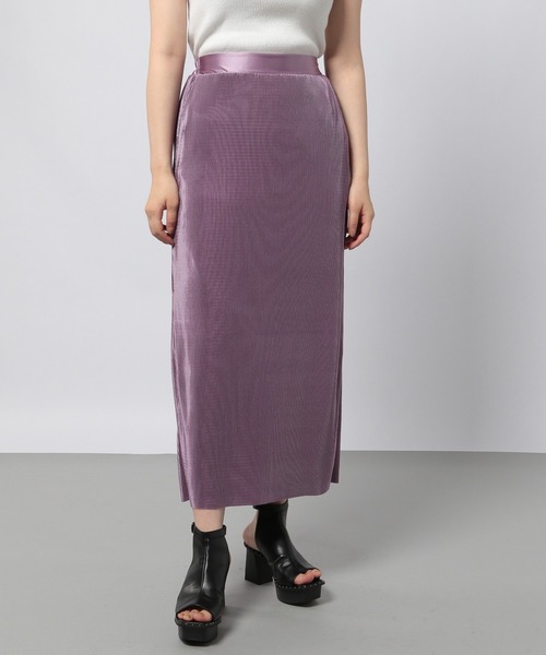 PAGEBOY(ページボーイ)の「カットプリーツスカート(スカート・レディース・ブラック/グレイッシュベージュ/オリーブ/ピンク系その他・FREE)」の4枚目の写真