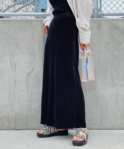 PAGEBOY(ページボーイ)の「カットプリーツスカート(スカート・レディース・ブラック/グレイッシュベージュ/オリーブ/ピンク系その他・FREE)」の6枚目の写真