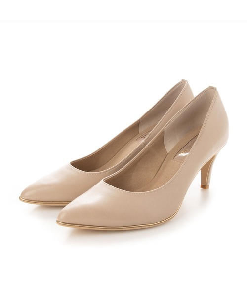 Launa lea（ラウナレア）の「[Launalea Rich]ゴールドラインパンプス(80001A)（パンプス・レディース・ブルーグリーン/アイボリー/ベージュ/ブラック/ゴールド/シルバー/ライラック/ブラック系その他・23.0cm/24.5cm/25.0cm/23.5cm/24.0cm/22.5cm/22.0cm/21.5cm/25.5cm）」の4枚目の写真