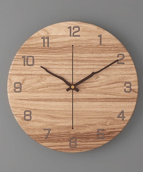 FL import collection（エフエルインポートコレクション）の「【壁掛け】マーブルプリントクロック（掛け時計・レディース・ブラック系その他3/ベージュ系その他2/ベージュ系その他3/ブラック系その他2/グリーン/オレンジ/レッド・FREE）」の5枚目の写真