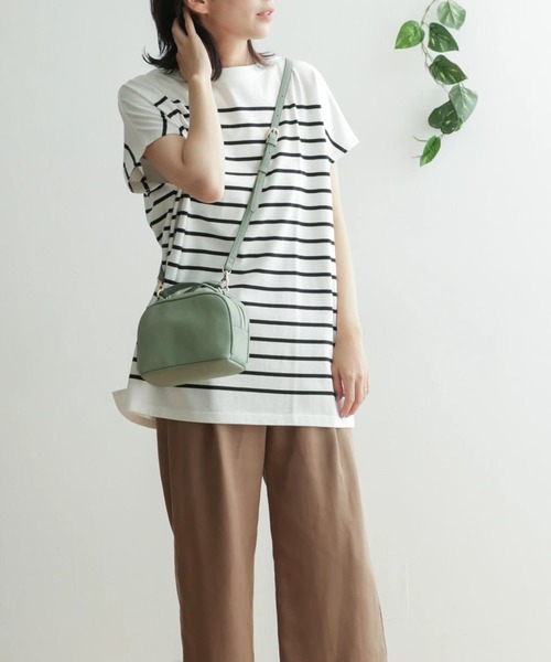 ITEMS URBANRESEARCH トレーナーDOORS ボーダーシャツ プリントボーダーショートスリーブTシャツ[DRA5-11X528]｜URBAN