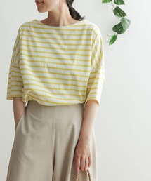 URBAN RESEARCH DOORS | オーガニックコットンボーダーTシャツ(Tシャツ/カットソー)