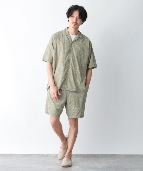 GLOBAL WORK(グローバルワーク)の「GW×VERONICA シャツ/948748(シャツ/ブラウス・メンズ・ネイビー/グリーン・MEDIUM/LARGE)」の3枚目の写真
