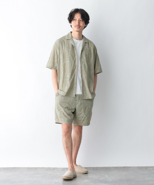 GLOBAL WORK(グローバルワーク)の「GW×VERONICA シャツ/948748(シャツ/ブラウス・メンズ・ネイビー/グリーン・MEDIUM/LARGE)」の4枚目の写真