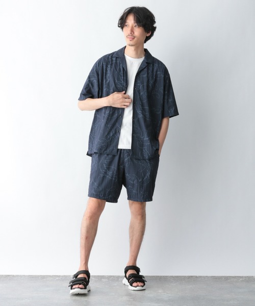 GLOBAL WORK(グローバルワーク)の「GW×VERONICA シャツ/948748(シャツ/ブラウス・メンズ・ネイビー/グリーン・MEDIUM/LARGE)」の7枚目の写真