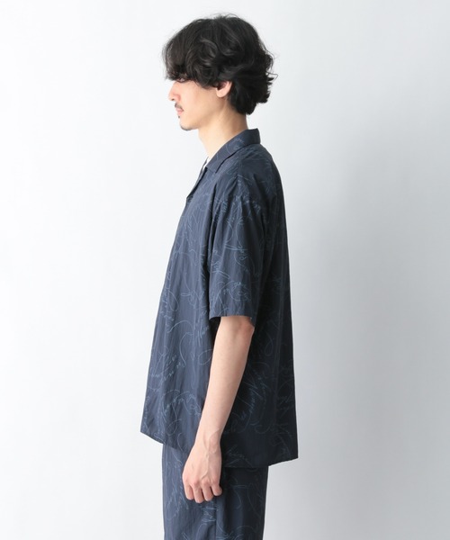 GLOBAL WORK(グローバルワーク)の「GW×VERONICA シャツ/948748(シャツ/ブラウス・メンズ・ネイビー/グリーン・MEDIUM/LARGE)」の10枚目の写真