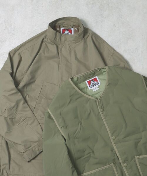 【BEN DAVIS(ベンデイビス)】3WAY MODS COAT/ ワーカーズ コート ＋ キルト ジャケット