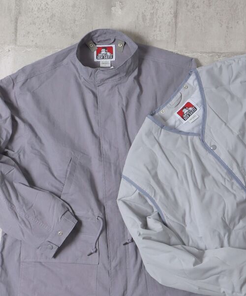 【BEN DAVIS(ベンデイビス)】3WAY MODS COAT/ ワーカーズ コート ＋ キルト ジャケット