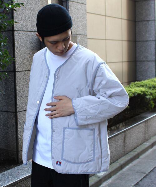 【BEN DAVIS(ベンデイビス)】3WAY MODS COAT/ ワーカーズ コート ＋ キルト ジャケット