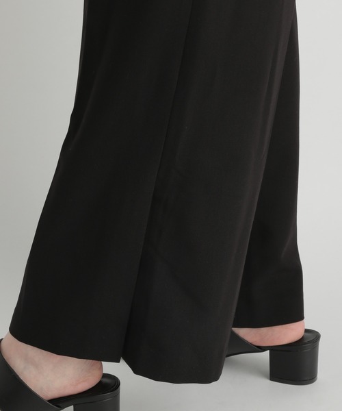 Andemiu（アンデミュウ）の「キャミサロペットパンツ216845（サロペット/オーバーオール・レディース・ブラック/ベージュ・FREE）」の22枚目の写真