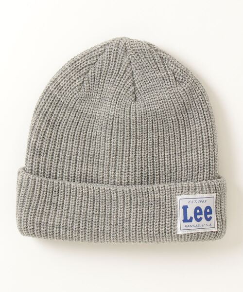 Lee（リー）の「Lee/リー キッズ　アクリル ニットワッチ（ニットキャップ/ビーニー・キッズ・ブラック/カーキ/イエロー/ワイン/グレー・FREE）」の7枚目の写真