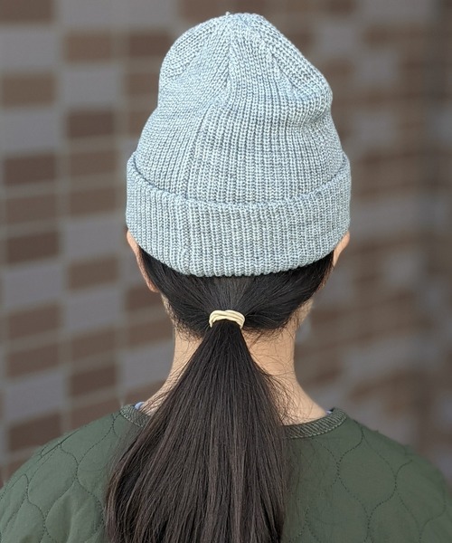 Lee（リー）の「Lee/リー キッズ　アクリル ニットワッチ（ニットキャップ/ビーニー・キッズ・ブラック/カーキ/イエロー/ワイン/グレー・FREE）」の19枚目の写真