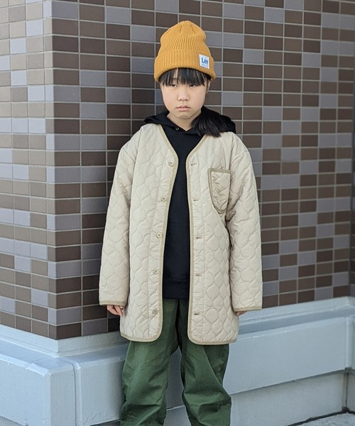 Lee（リー）の「Lee/リー キッズ　アクリル ニットワッチ（ニットキャップ/ビーニー・キッズ・ブラック/カーキ/イエロー/ワイン/グレー・FREE）」の16枚目の写真