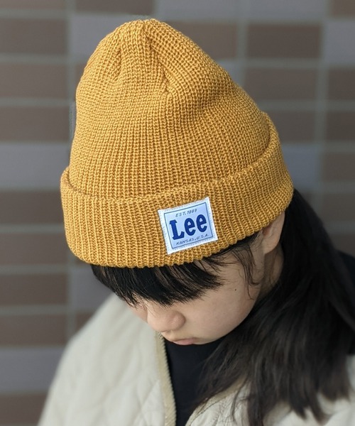 Lee（リー）の「Lee/リー キッズ　アクリル ニットワッチ（ニットキャップ/ビーニー・キッズ・ブラック/カーキ/イエロー/ワイン/グレー・FREE）」の14枚目の写真