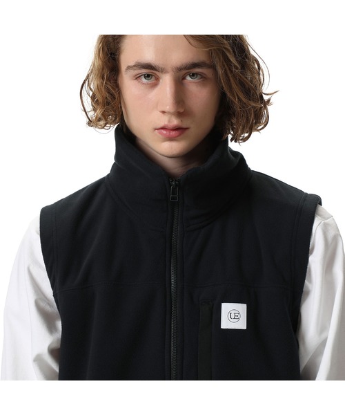 uniform experiment(ユニフォームエクスペリメント)の「POLARTEC WIND PRO FLEECE VEST(ベスト・メンズ・ブラック・4/2/3/1)」の6枚目の写真