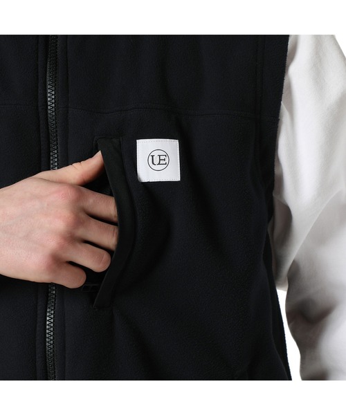 uniform experiment(ユニフォームエクスペリメント)の「POLARTEC WIND PRO FLEECE VEST(ベスト・メンズ・ブラック・4/2/3/1)」の7枚目の写真
