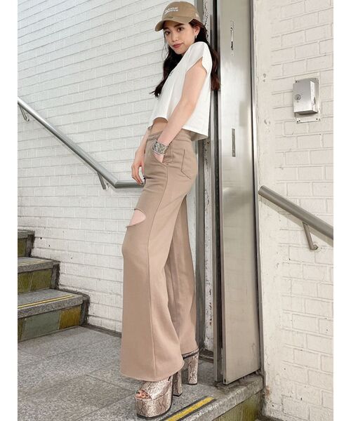 GYDA（ジェイダ）の「Pythonアンクルベルトチャンキーサンダル（サンダル・レディース・ブラック/その他1・MEDIUM/SMALL/LARGE）」の7枚目の写真