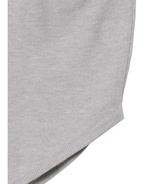 PAMEO POSE（パメオポーズ）の「Patching Knit Top（ニット/セーター・レディース・ボルドー/グレー/ブラック・FREE）」の10枚目の写真