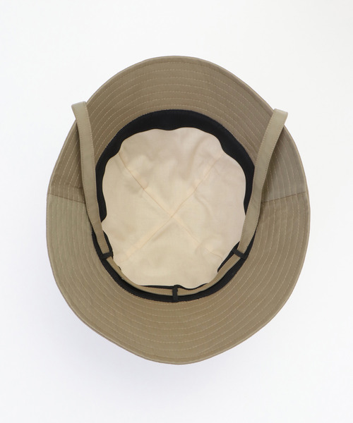 LBC（エルビーシー）の「アゴ紐付き後ろ下がりハット（ハット・レディース・ベージュ/ネイビー・FREE）」の12枚目の写真