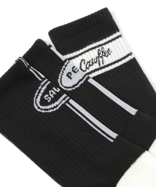 niko and...（ニコアンド）の「[Fishs Eddy(フィッシュエディ)]Brooklyneseメンズソックス2Pセット（ソックス/靴下・メンズ・ブラック/ホワイト・FREE）」の10枚目の写真