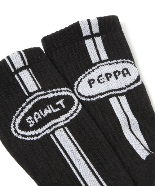 niko and...（ニコアンド）の「[Fishs Eddy(フィッシュエディ)]Brooklyneseメンズソックス2Pセット（ソックス/靴下・メンズ・ブラック/ホワイト・FREE）」の13枚目の写真