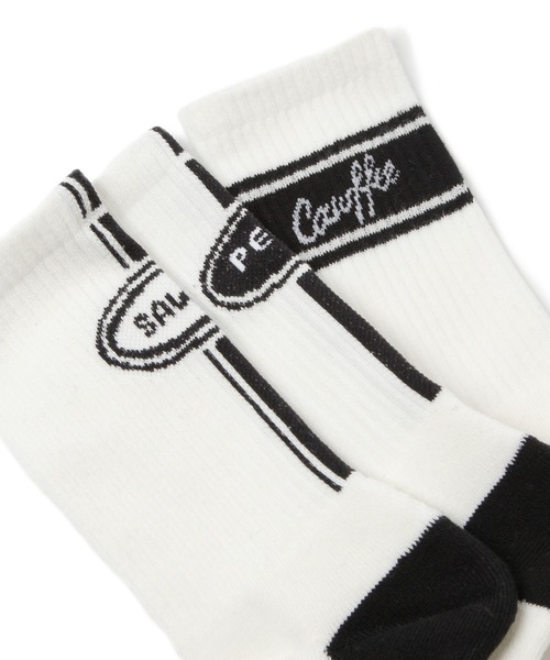 niko and...（ニコアンド）の「[Fishs Eddy(フィッシュエディ)]Brooklyneseメンズソックス2Pセット（ソックス/靴下・メンズ・ブラック/ホワイト・FREE）」の4枚目の写真