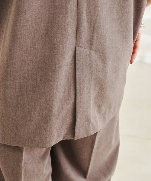 DouDou（ドゥドゥ）の「【WEB限定】ベスト＋パンツセットアップ（セットアップ・レディース・ブラック/ブラウン/ベージュ・FREE）」の18枚目の写真