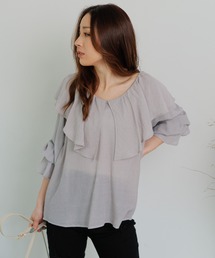 LIPSERVICE | BIGフリルカラーブラウス(シャツ/ブラウス)