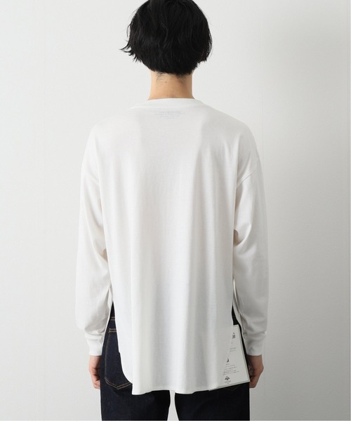 JOURNAL STANDARD relume(ジャーナルスタンダード レリューム)の「【ベスト+カットソーの2点SET】リサイクルポリエステル ニットベスト(ベスト・メンズ・グレー/パープル/ブラック・MEDIUM/LARGE)」の6枚目の写真