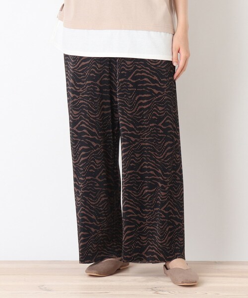 Cutie Blonde(キューティーブロンド)の「◆柄アソートプリーツパンツ(その他パンツ・レディース・ベージュ系その他/ブラック系/ネイビー系6・02/03)」の1枚目の写真