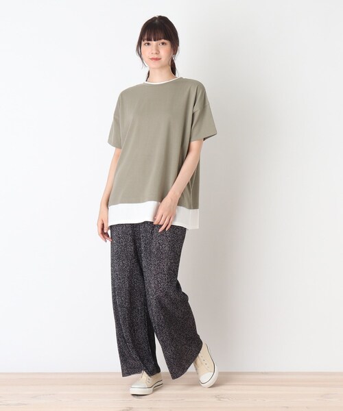 Cutie Blonde(キューティーブロンド)の「◆柄アソートプリーツパンツ(その他パンツ・レディース・ベージュ系その他/ブラック系/ネイビー系6・02/03)」の6枚目の写真