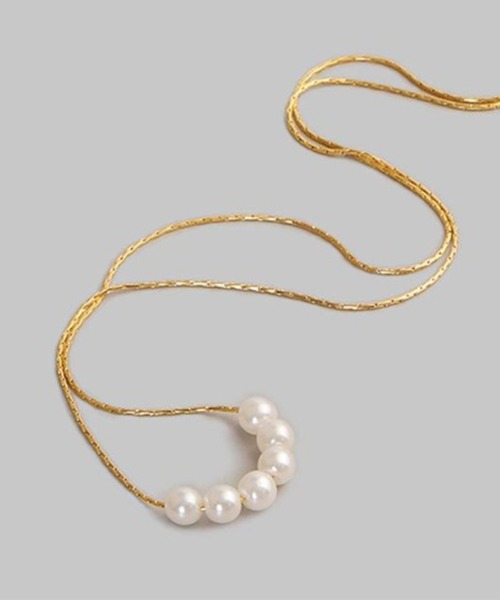 ♯13657 アクセサリー カフス ネックレス パール 淡水、イミテーション