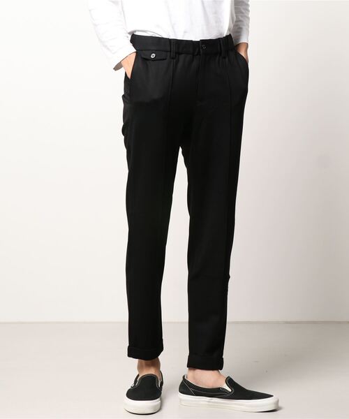 MONSIEUR NICOLE（ムッシュニコル）の「モダール コンパクトポンチパンツ（その他パンツ・メンズ・ブラック系その他/ブラック/グレー系その他/チャコールグレー・MEDIUM/X-LARGE/LARGE/SMALL）」の3枚目の写真