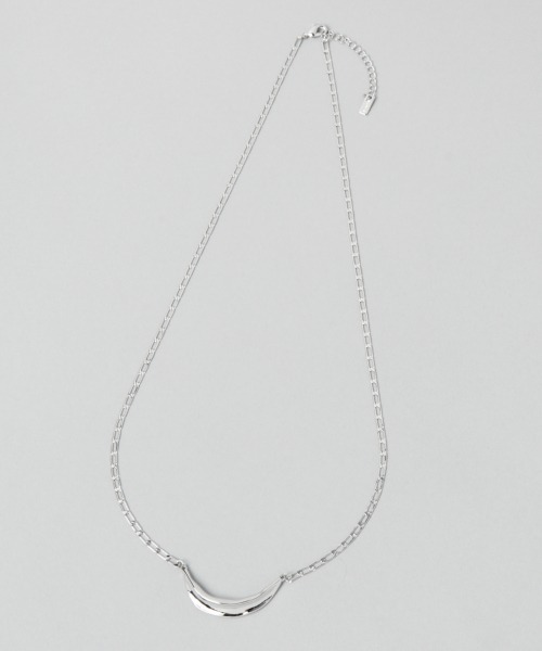 JEANASIS（ジーナシス）の「ムーンネックレス/959749（ネックレス・レディース・シルバー/ゴールド・FREE）」の3枚目の写真