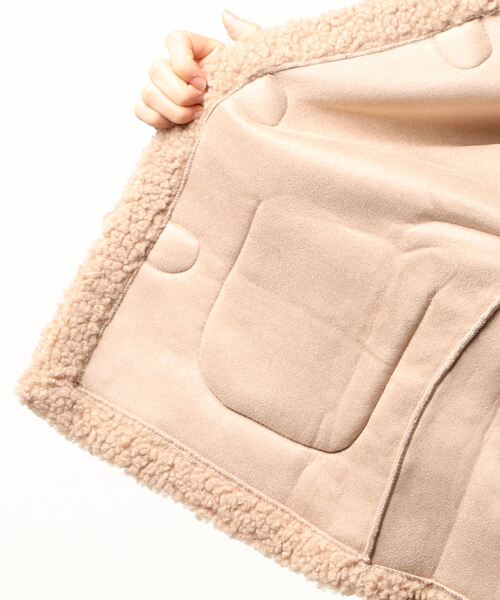 Clice de Paris（クリシェドゥパリス）の「K/モコモコジャケット（その他アウター・レディース・ベージュ・ONESIZE）」の4枚目の写真