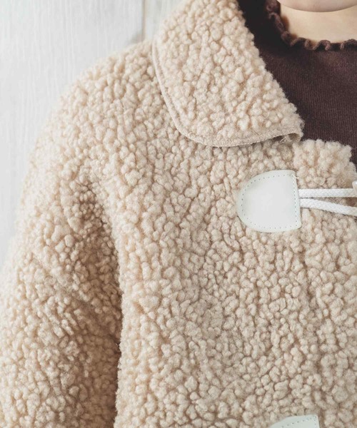 Clice de Paris（クリシェドゥパリス）の「K/モコモコジャケット（その他アウター・レディース・ベージュ・ONESIZE）」の9枚目の写真