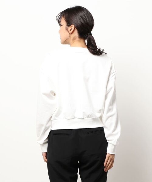 Banner Barrett（バナーバレット）の「裏毛レーストップ（スウェット・レディース・ブラック/ホワイト・38）」の4枚目の写真