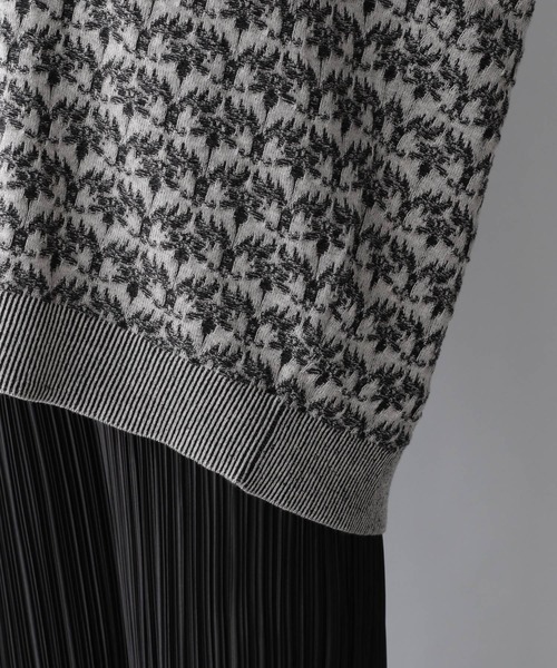 GLOBAL WORK（グローバルワーク）の「ジャガードニットベスト/956232（ベスト・レディース・イエロー/ブラック/ベージュ・FREE）」の18枚目の写真