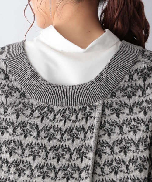 GLOBAL WORK（グローバルワーク）の「ジャガードニットベスト/956232（ベスト・レディース・イエロー/ブラック/ベージュ・FREE）」の20枚目の写真