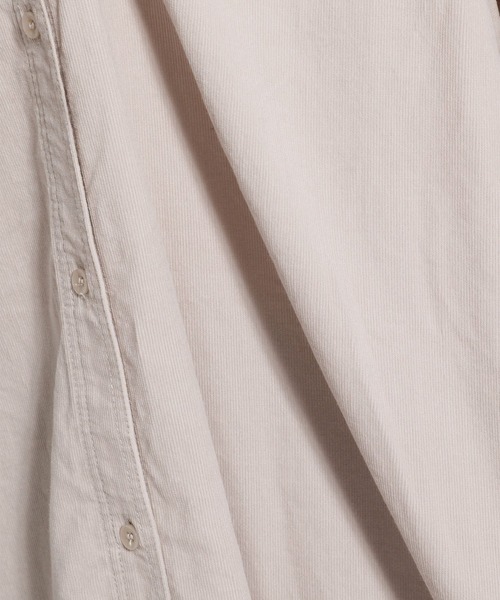 niko and...（ニコアンド）の「Tenderコール羽織りワンピース（ワンピース・レディース・カーキ/チャコール/アイボリー/ブルー・MEDIUM/LARGE）」の8枚目の写真