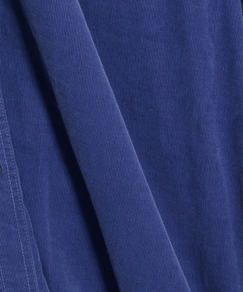 niko and...（ニコアンド）の「Tenderコール羽織りワンピース（ワンピース・レディース・カーキ/チャコール/アイボリー/ブルー・MEDIUM/LARGE）」の6枚目の写真