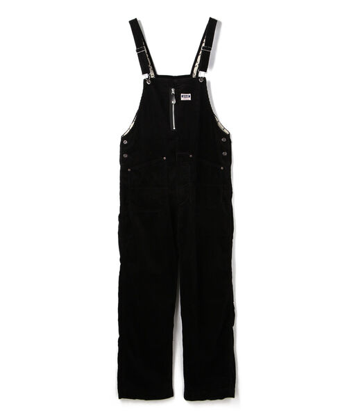 schott（ショット）の「Schott/ショット/CORDUROY OVERALL PANTS/コーデュロイ オーバーオールパンツ（その他パンツ・メンズ・ブラック/ベージュ/ホワイト・MEDIUM/LARGE/FREE/X-LARGE）」の3枚目の写真