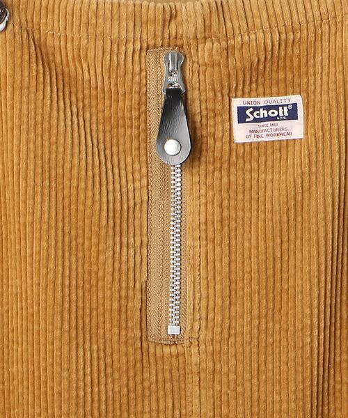 schott（ショット）の「Schott/ショット/CORDUROY OVERALL PANTS/コーデュロイ オーバーオールパンツ（その他パンツ・メンズ・ブラック/ベージュ/ホワイト・MEDIUM/LARGE/FREE/X-LARGE）」の10枚目の写真