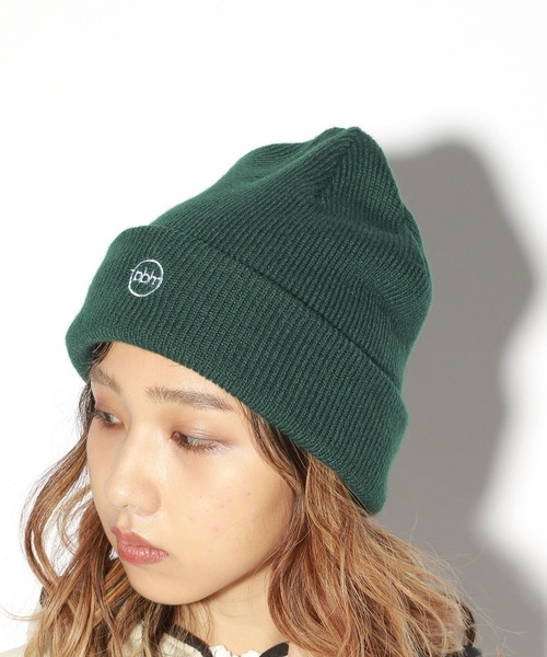 PBLIM（ページボーイリム）の「【PAGEBOYLIM】カラフルビーニー（ニットキャップ/ビーニー・レディース・ブルー/ブラック/グリーン・FREE）」の3枚目の写真